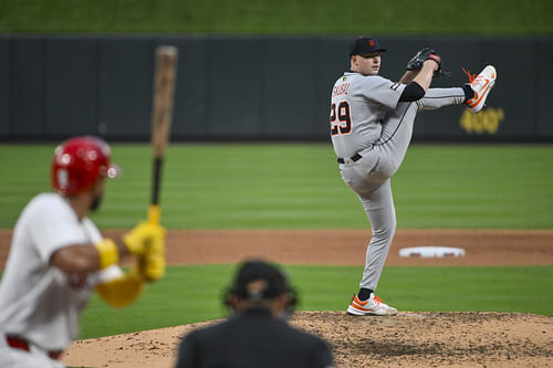 Skubal suffered his first career balk on Tuesday against the Cardinals - Source: Imagn