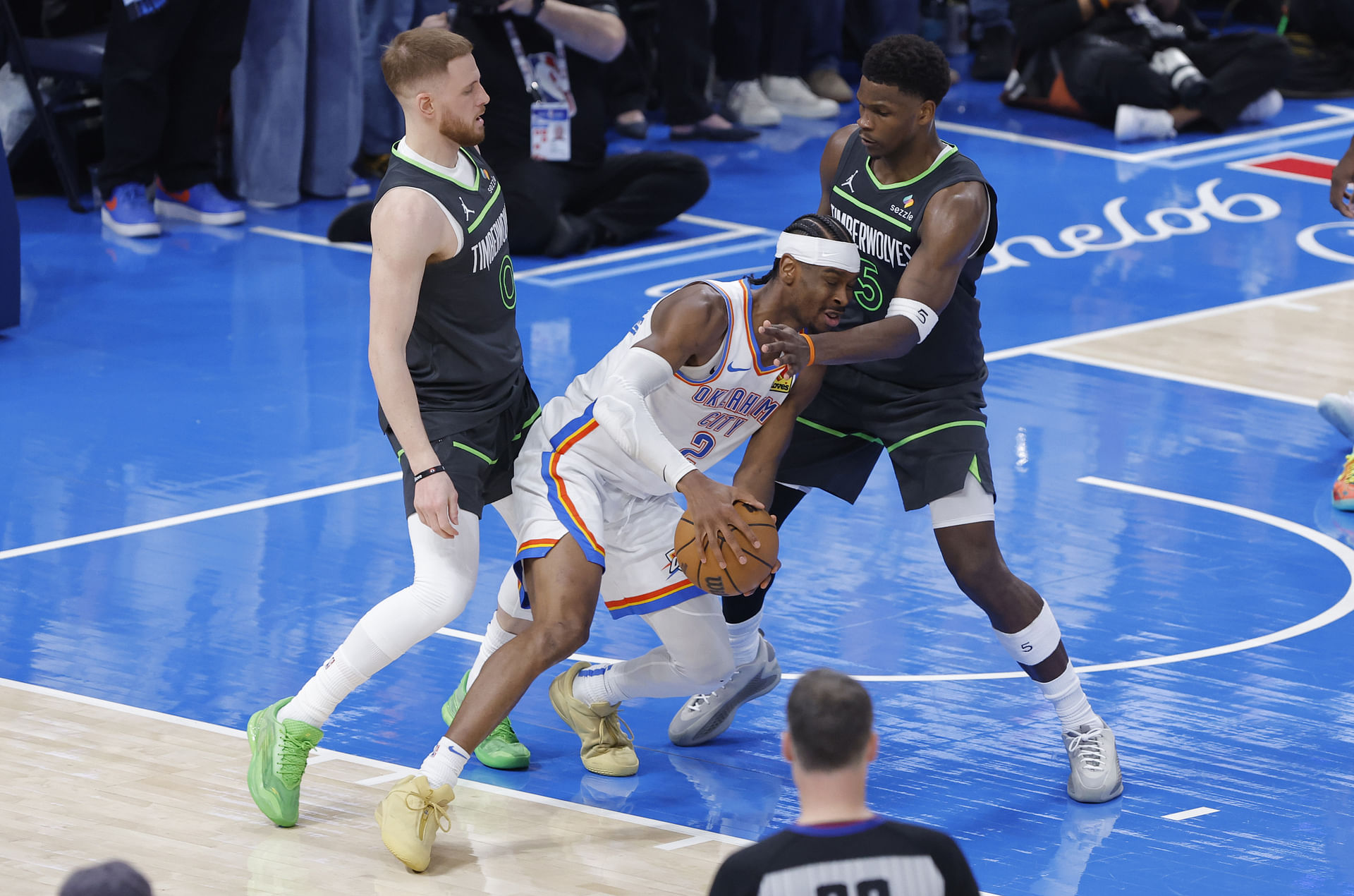 NBA: Playoffs-Minnesota Timberwolves at Oklahoma City Thunder - Source: Imagn