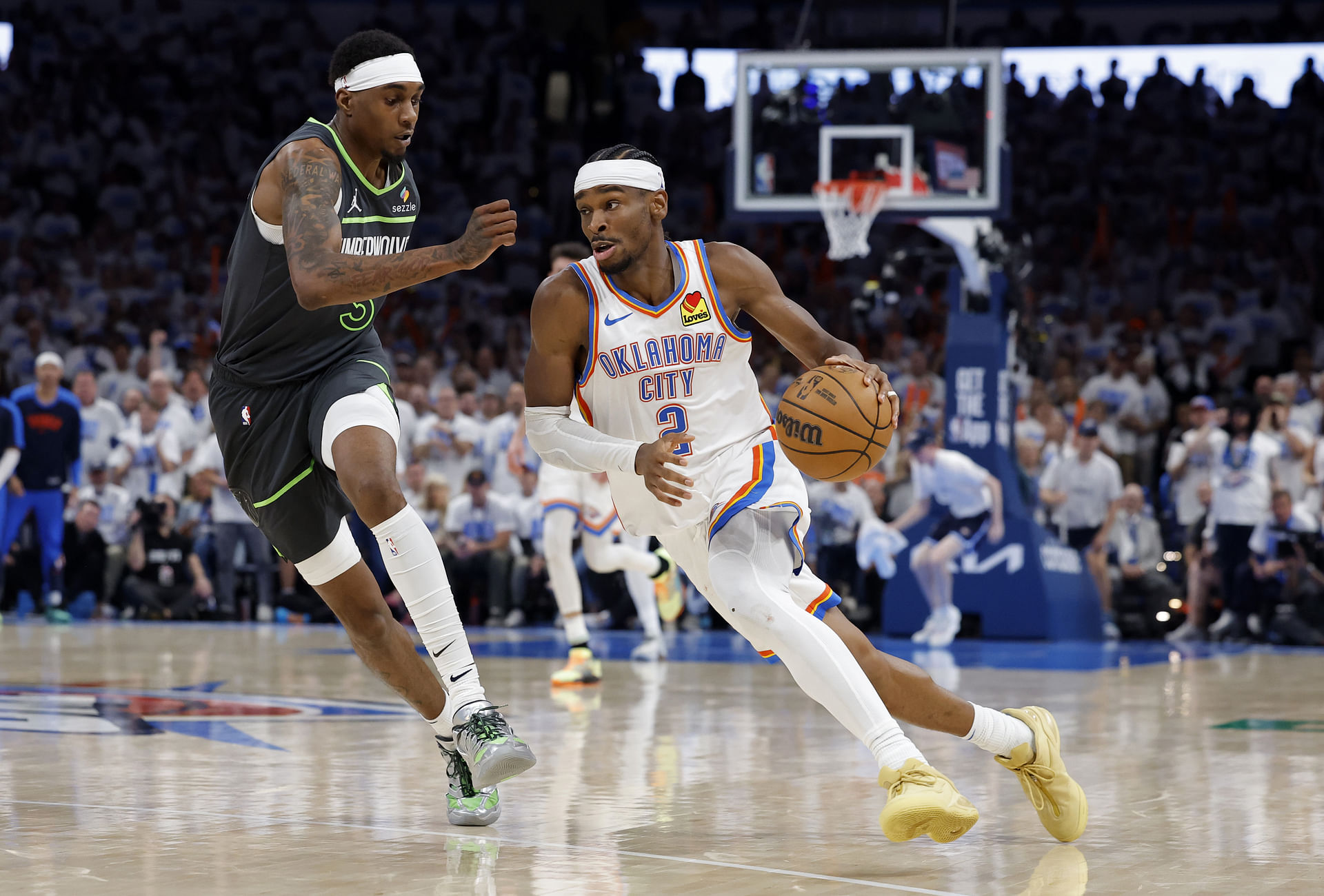 NBA: Playoffs-Minnesota Timberwolves at Oklahoma City Thunder - Source: Imagn