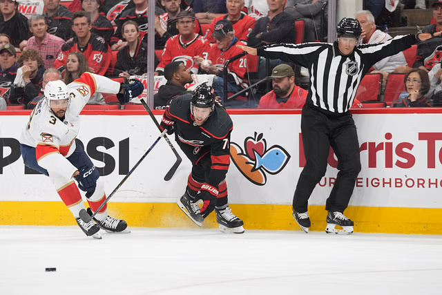 NHL: Stanley Cup Playoffs-Florida Panthers at Carolina Hurricanes - Source: Imagn