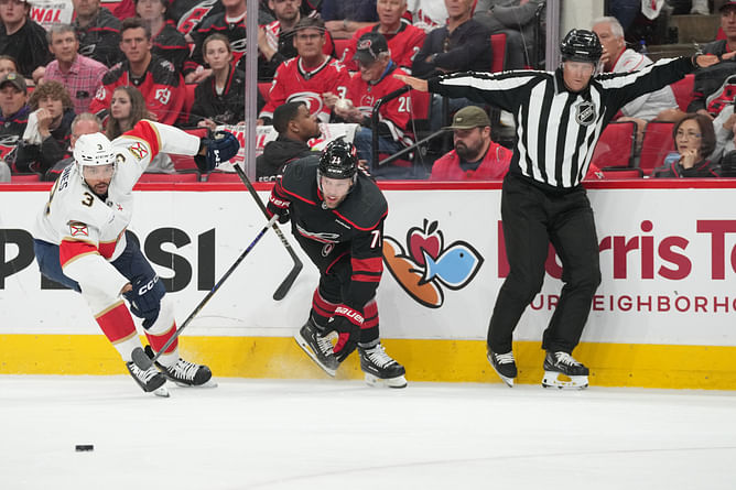 Taylor Hall shrugs off Panthers' dominance in Game 2 citing extensive 7-game series against Maple Leafs