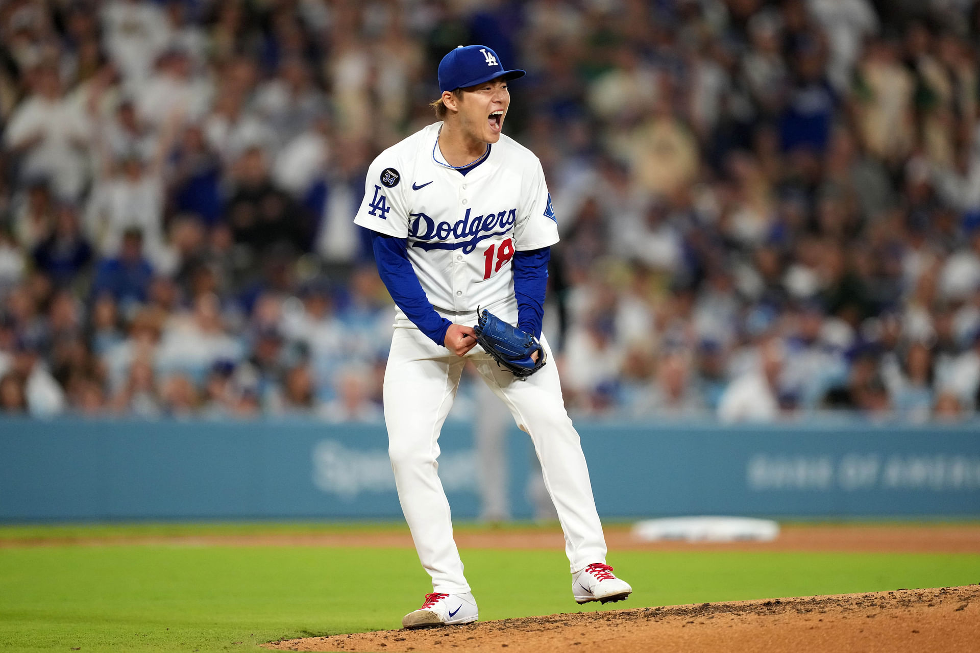 Yoshinobu Yamamoto could be in strikeout mode tonight - Source: Imagn