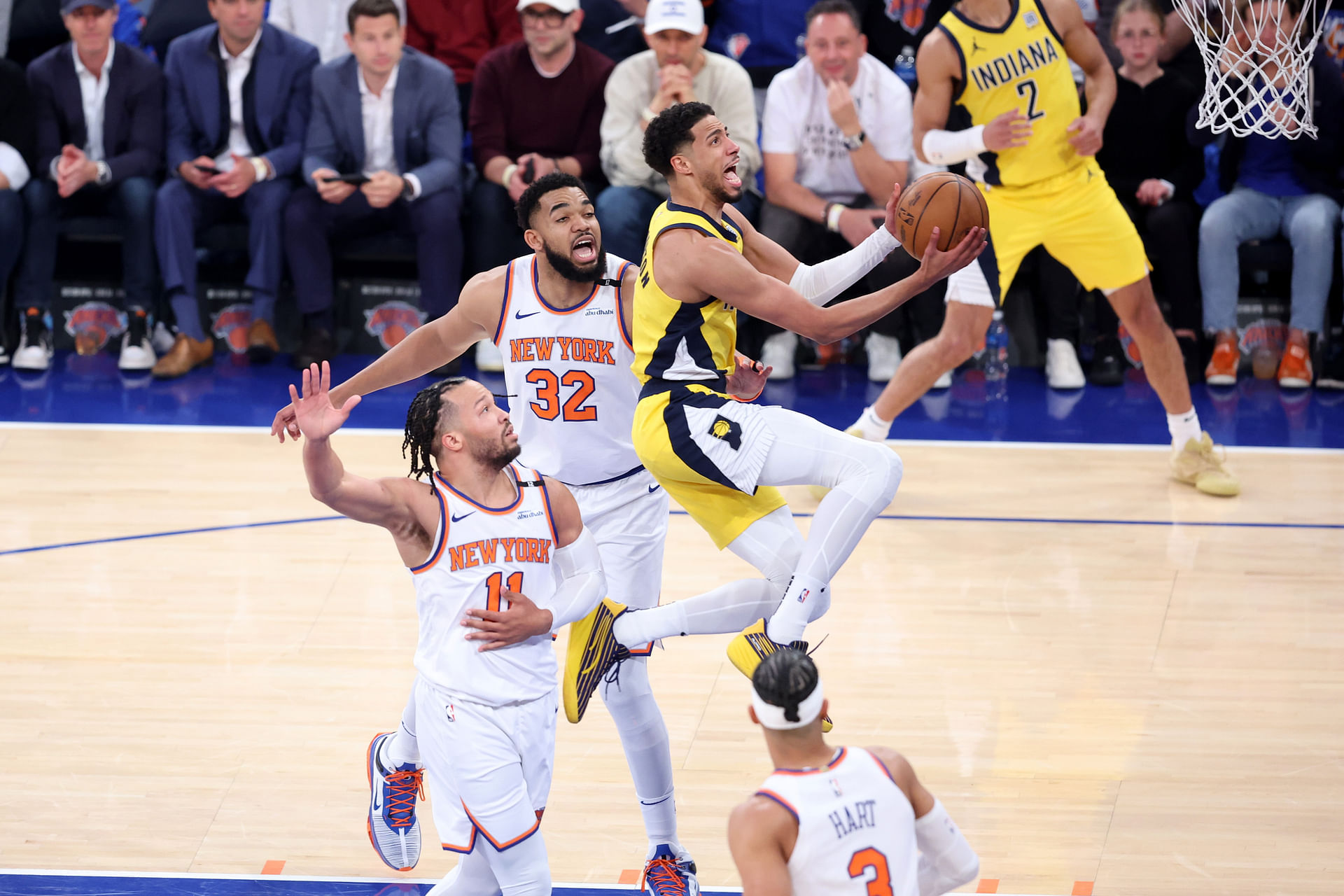 NBA: Playoffs-Indiana Pacers at New York Knicks - Source: Imagn