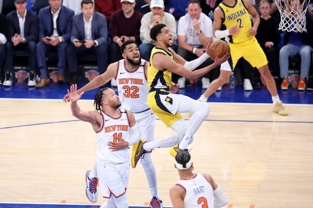 Indiana Pacers vs New York Knicks game player stats and box score for