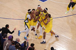 "Epic New York Knicks choke complete": NBA fans go wild as Tyrese Haliburton hits Reggie Miller's iconic choke sign at MSG crowd