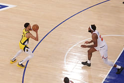 “Thought that was a 3” - Tyrese Haliburton admits he misjudged the Reggie Miller choke celebration before OT
