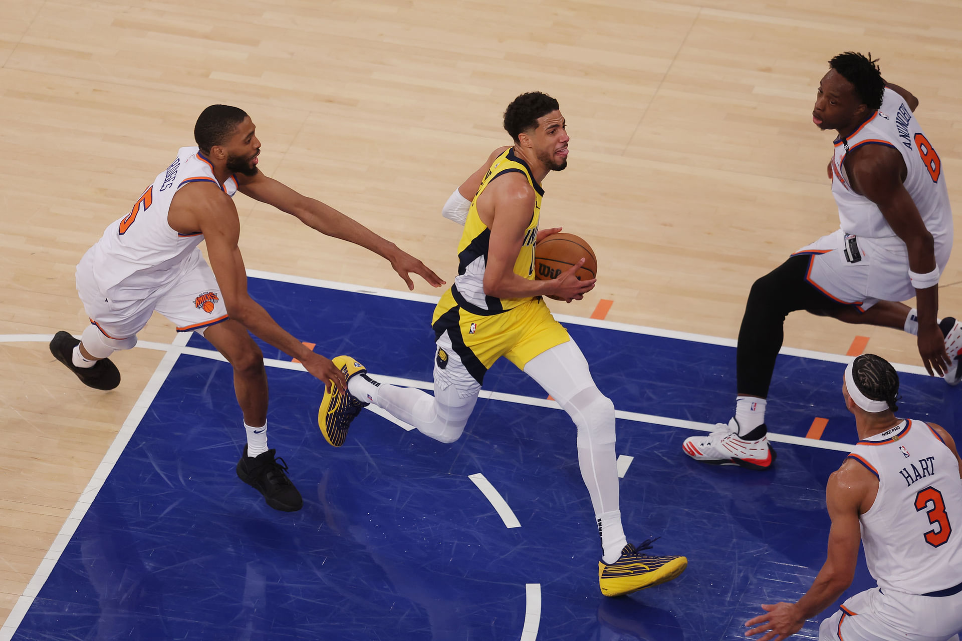 NBA: Playoffs-Indiana Pacers at New York Knicks - Source: Imagn