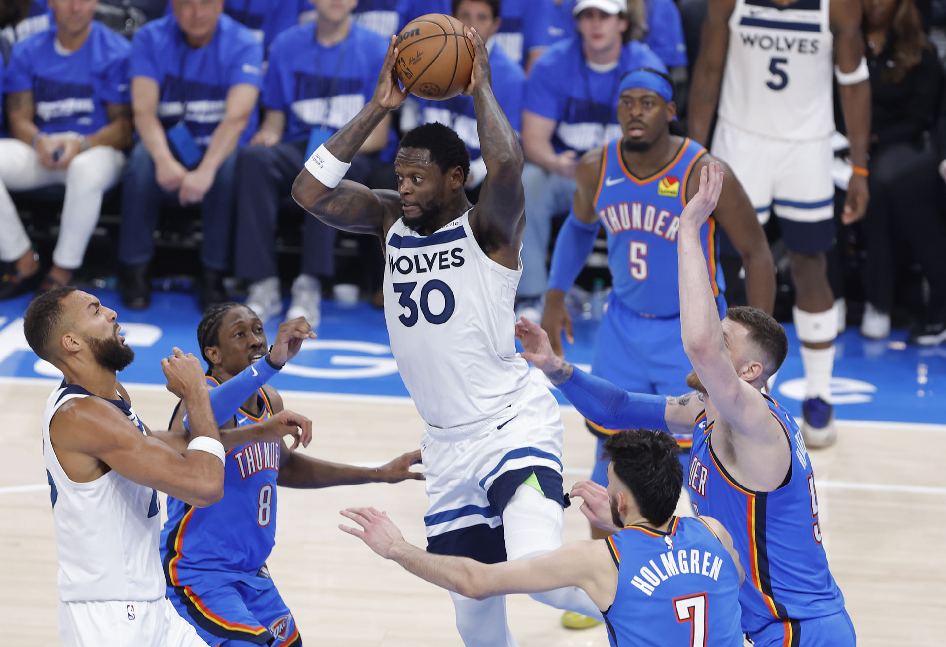 NBA: Playoffs-Minnesota Timberwolves at Oklahoma City Thunder - Source: Imagn