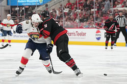 Panthers' Matthew Tkachuk makes his opinion known about rival Jaccob Slavin as Hurricanes hold off elimination