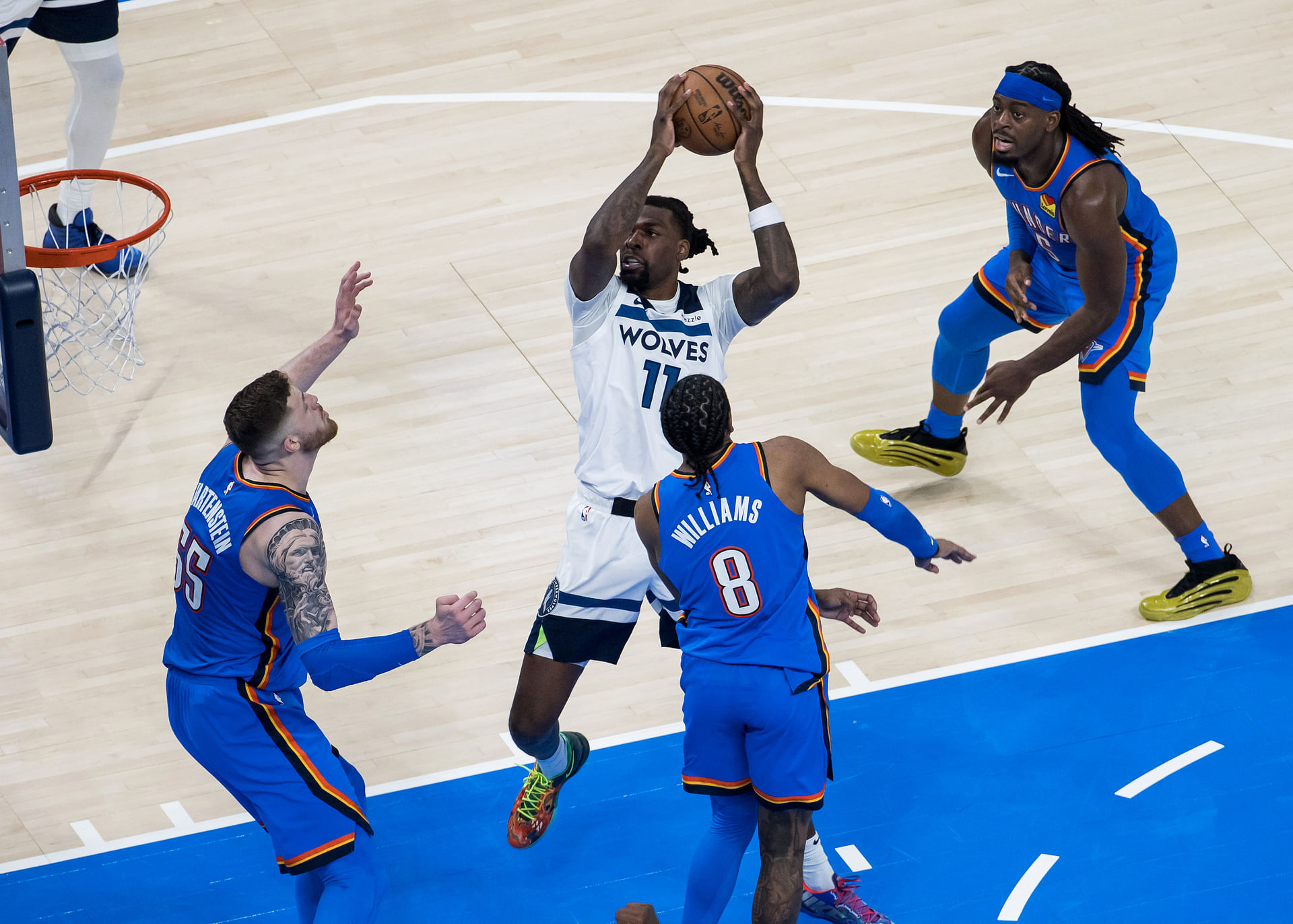 NBA: Playoffs-Minnesota Timberwolves at Oklahoma City Thunder - Source: Imagn