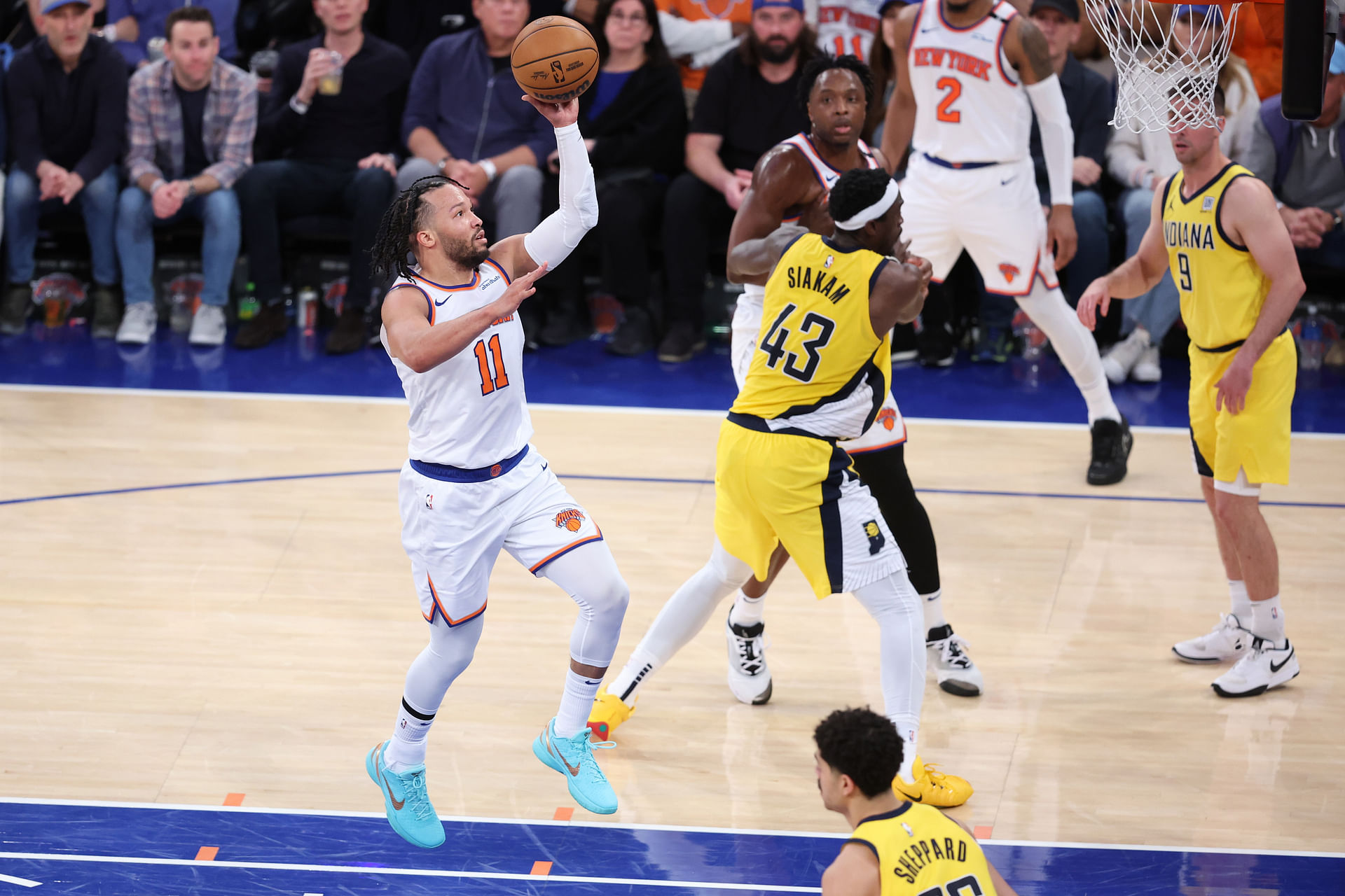 NBA: Playoffs-Indiana Pacers at New York Knicks - Source: Imagn
