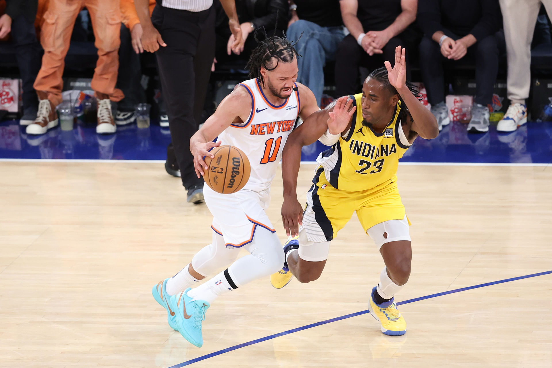 NBA: Playoffs-Indiana Pacers at New York Knicks - Source: Imagn