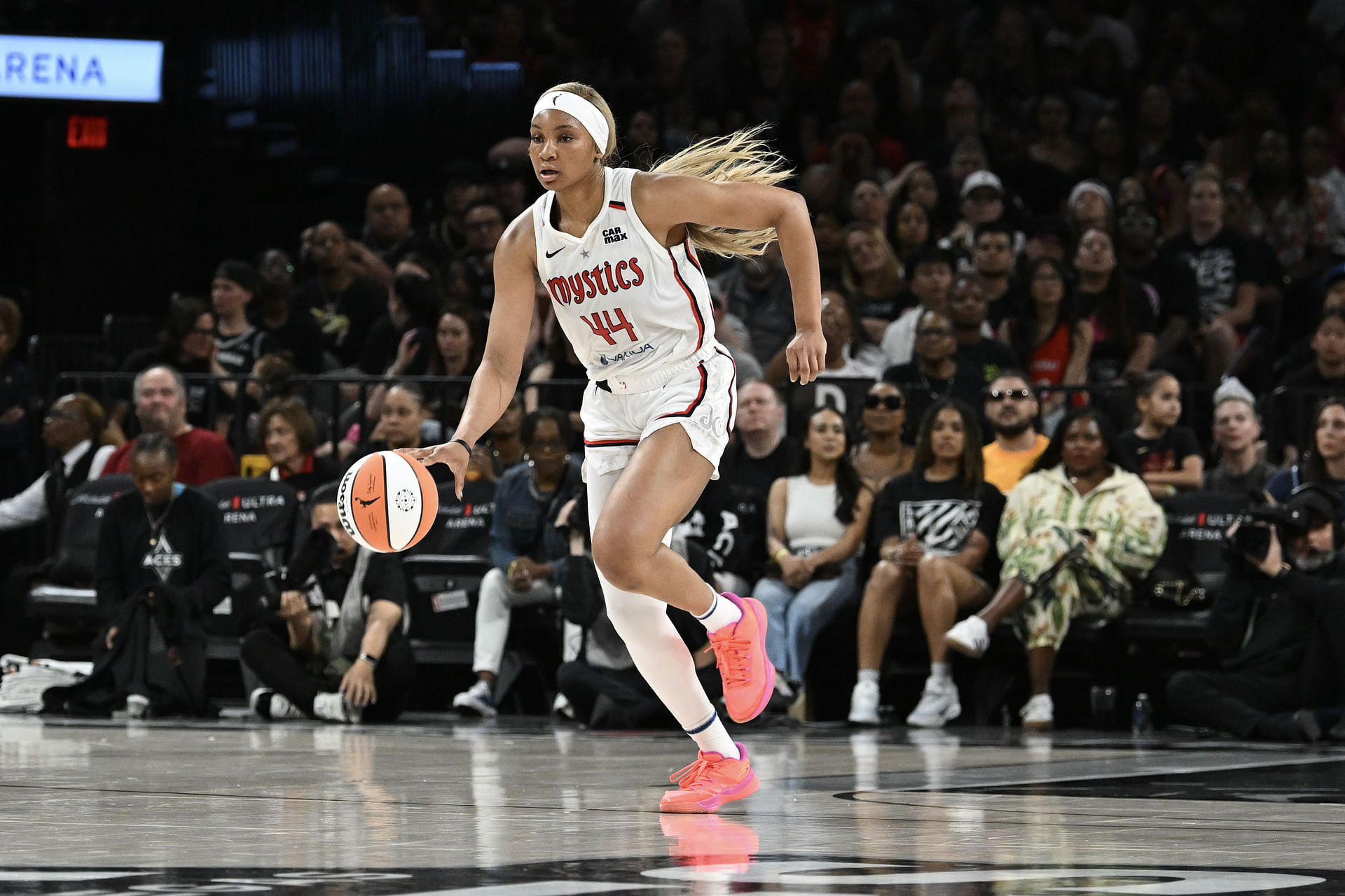 WNBA: Washington Mystics at Las Vegas Aces - Source: Imagn