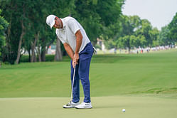 How did Scottie Scheffler perform in Round 3 of the 2025 Charles Schwab Challenge?