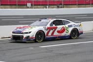 Carson Hocevar driving the #77 Chevrolet Camaro at Charlotte Motor Speedway - Source: Imagn