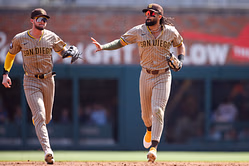 Jackson Merrill, Fernando Tatis Jr. make feelings clear on converted starter's latest outing vs Marlins
