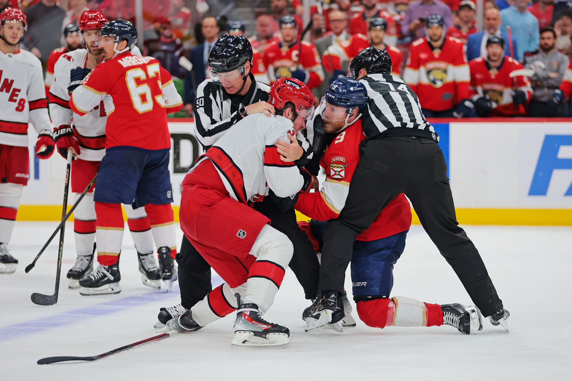 NHL: Stanley Cup Playoffs-Carolina Hurricanes at Florida Panthers - Source: Imagn