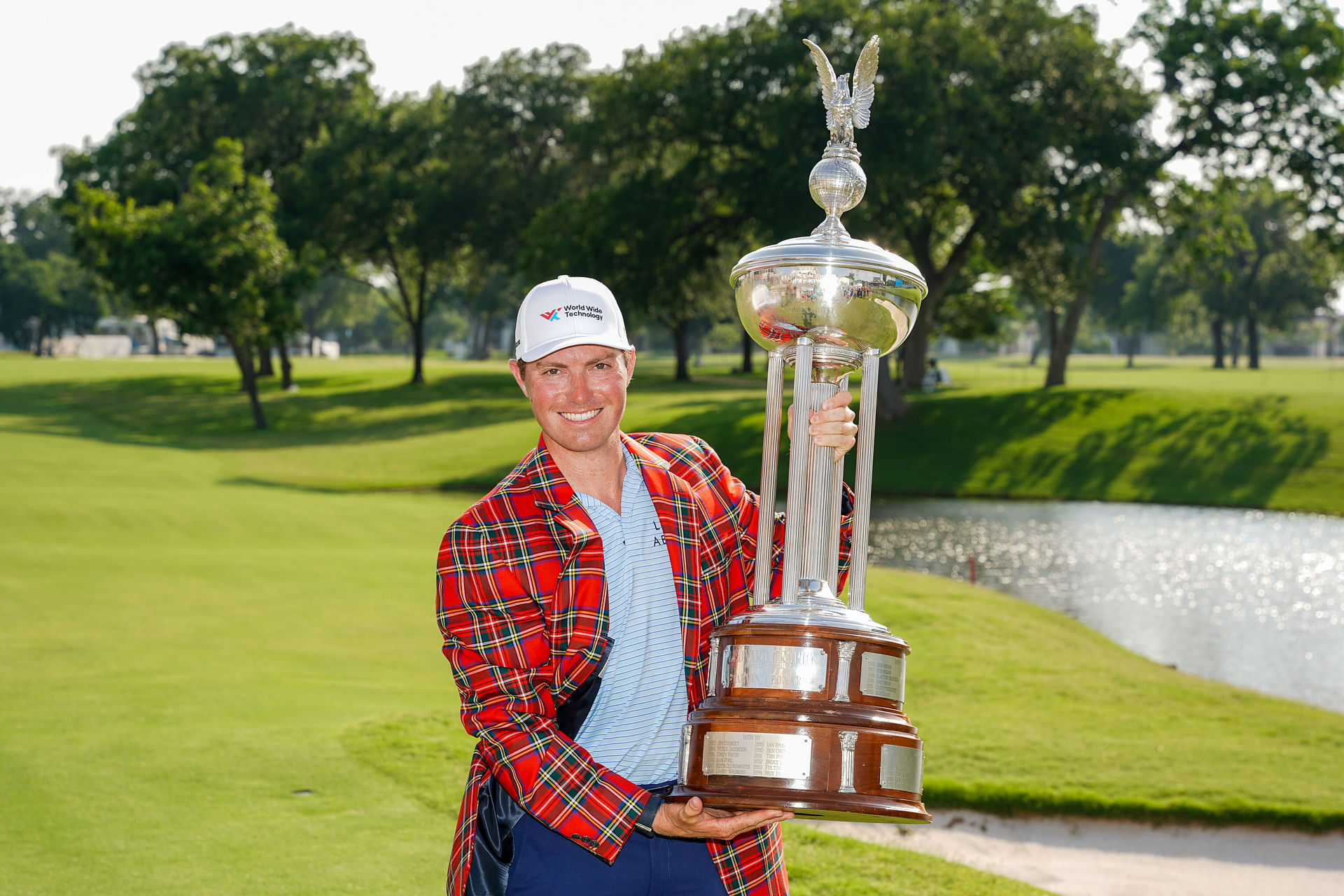 Ben Griffin at the 2025 Charles Schwab Challenge - Final Round - Source: Imagn