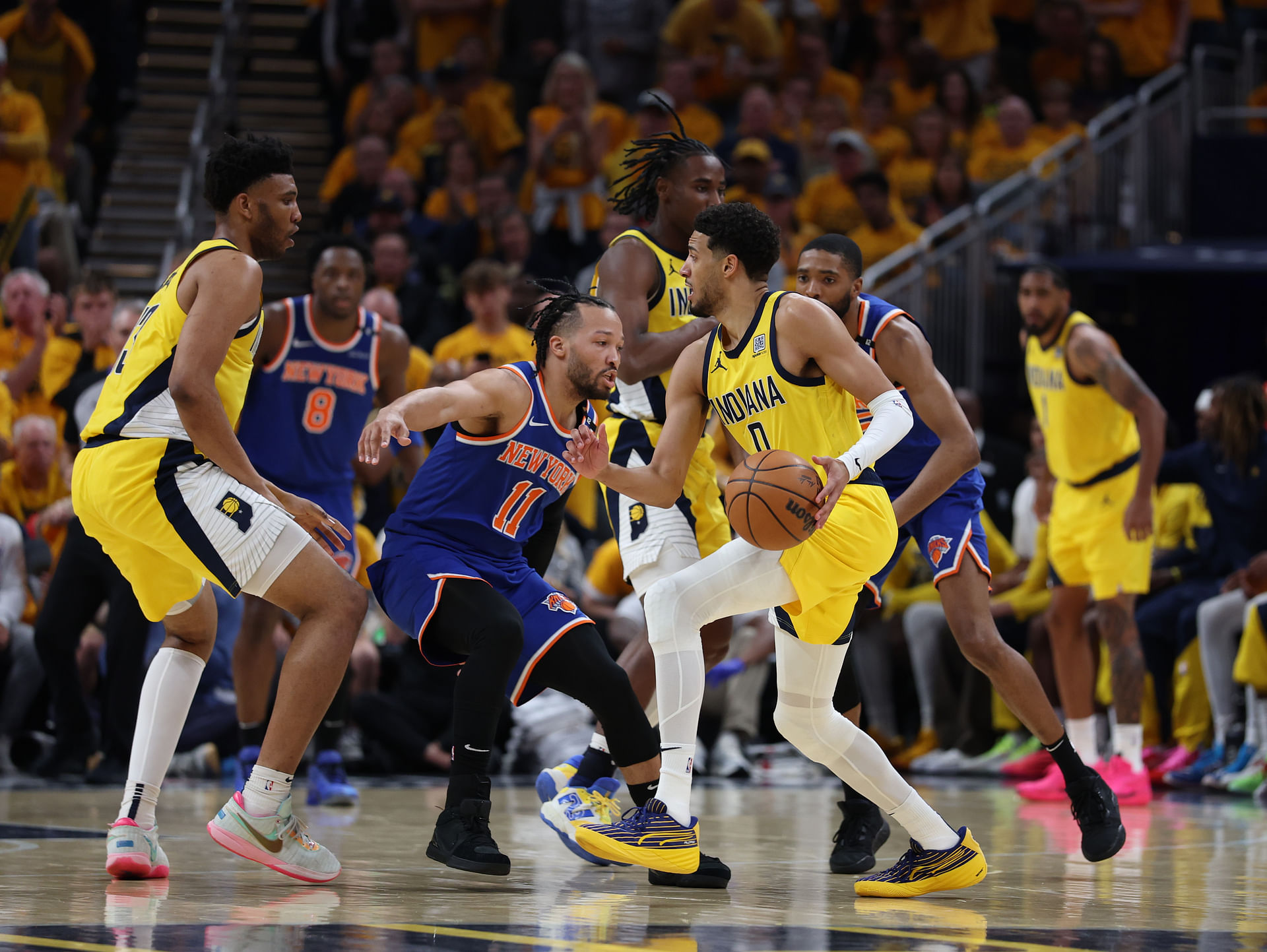 NBA: Playoffs-New York Knicks at Indiana Pacers - Source: Imagn