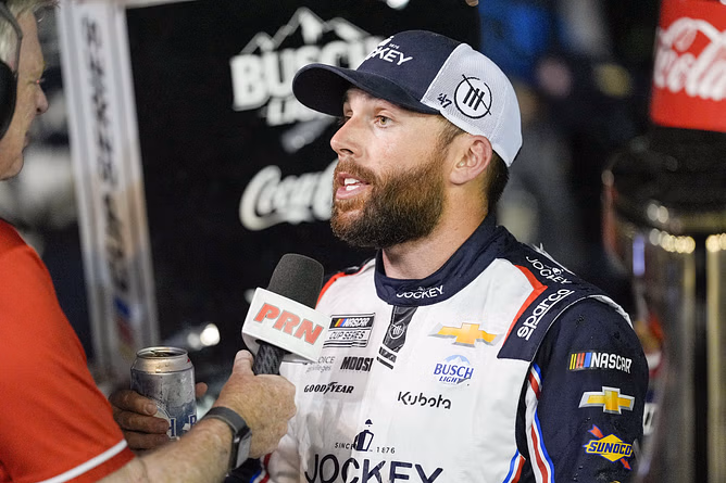 "He jerks it off my head": Ross Chastain reveals wild fan moment about 'winning hat' following his Coca-Cola 600 win