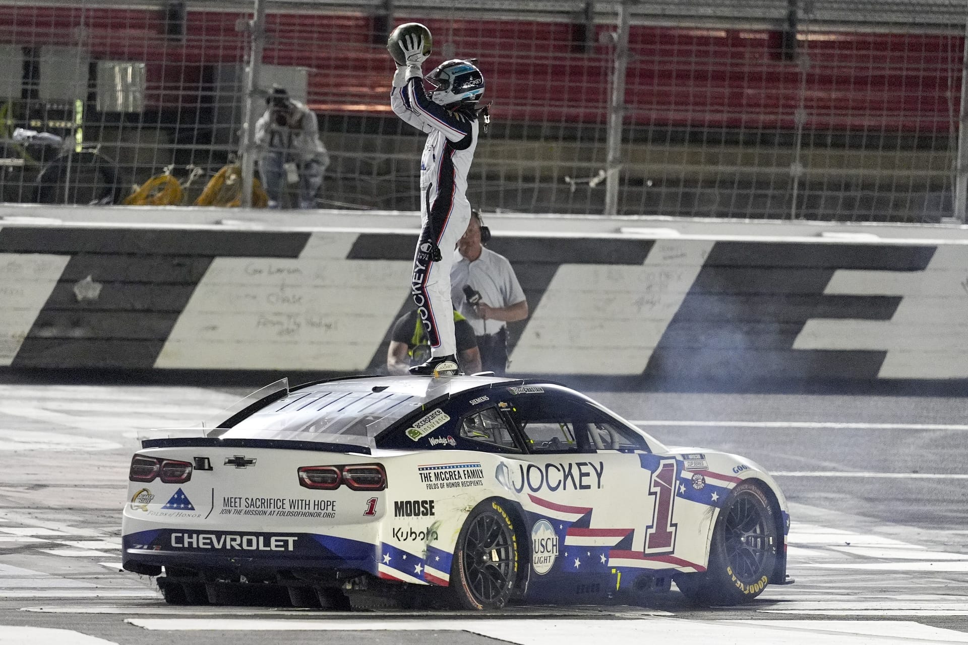 Who won the NASCAR race today at Charlotte? Full results from 2025 Coca