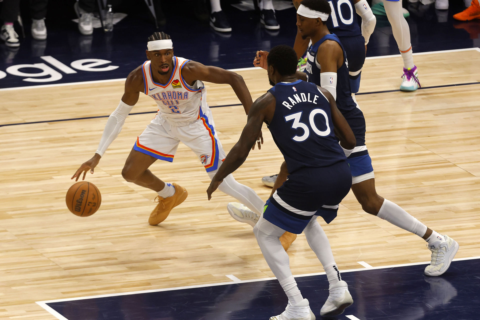 NBA: Playoffs-Oklahoma City Thunder at Minnesota Timberwolves - Source: Imagn