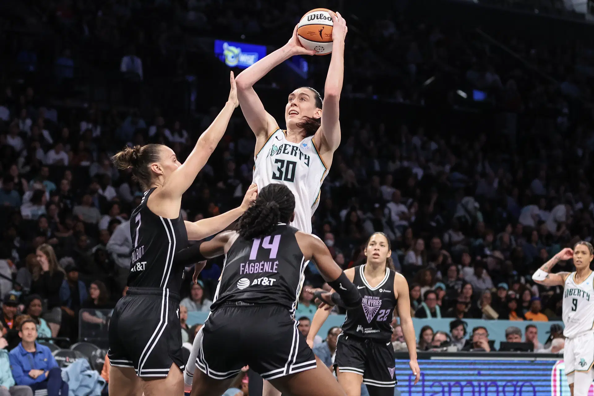 WNBA: Golden State Valkyries at New York Liberty - Source: Imagn