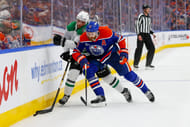 Leon Draisaitl scored the opening goal in Game 4 - Source: Imagn