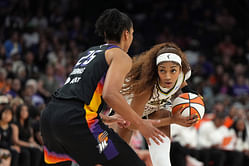 Fever star's fiancee Alyssa Thomas can’t hide her feelings as WNBA closes racism investigation on Angel Reese