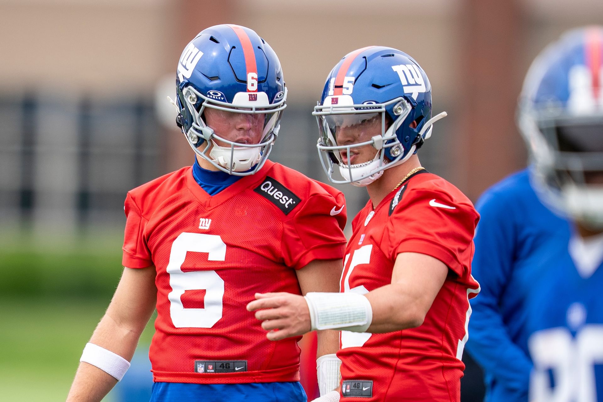 "Every girl in the city likes him": Russell Wilson gets honest on sharing Giants QB room with "Italian Stallion"