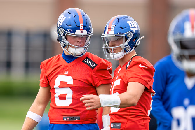 "Every girl in the city likes him": Russell Wilson gets honest on sharing Giants QB room with "Italian Stallion"