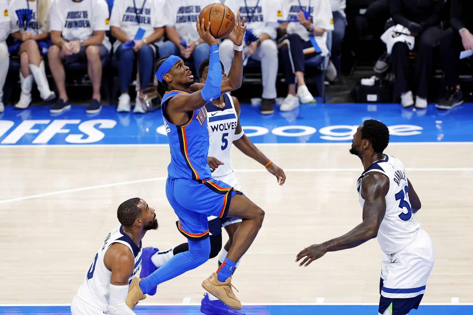 NBA: Playoffs-Minnesota Timberwolves at Oklahoma City Thunder - Source: Imagn