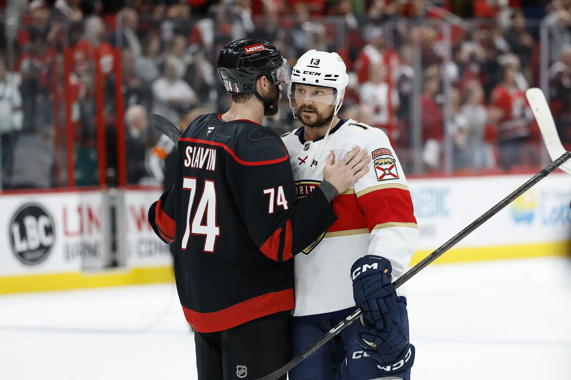NHL: Stanley Cup Playoffs-Florida Panthers at Carolina Hurricanes - Source: Imagn