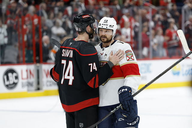 NHL: Stanley Cup Playoffs-Florida Panthers at Carolina Hurricanes - Source: Imagn