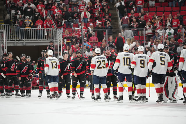 NHL: Stanley Cup Playoffs-Florida Panthers at Carolina Hurricanes - Source: Imagn