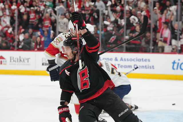 NHL: Stanley Cup Playoffs-Florida Panthers at Carolina Hurricanes - Source: Imagn