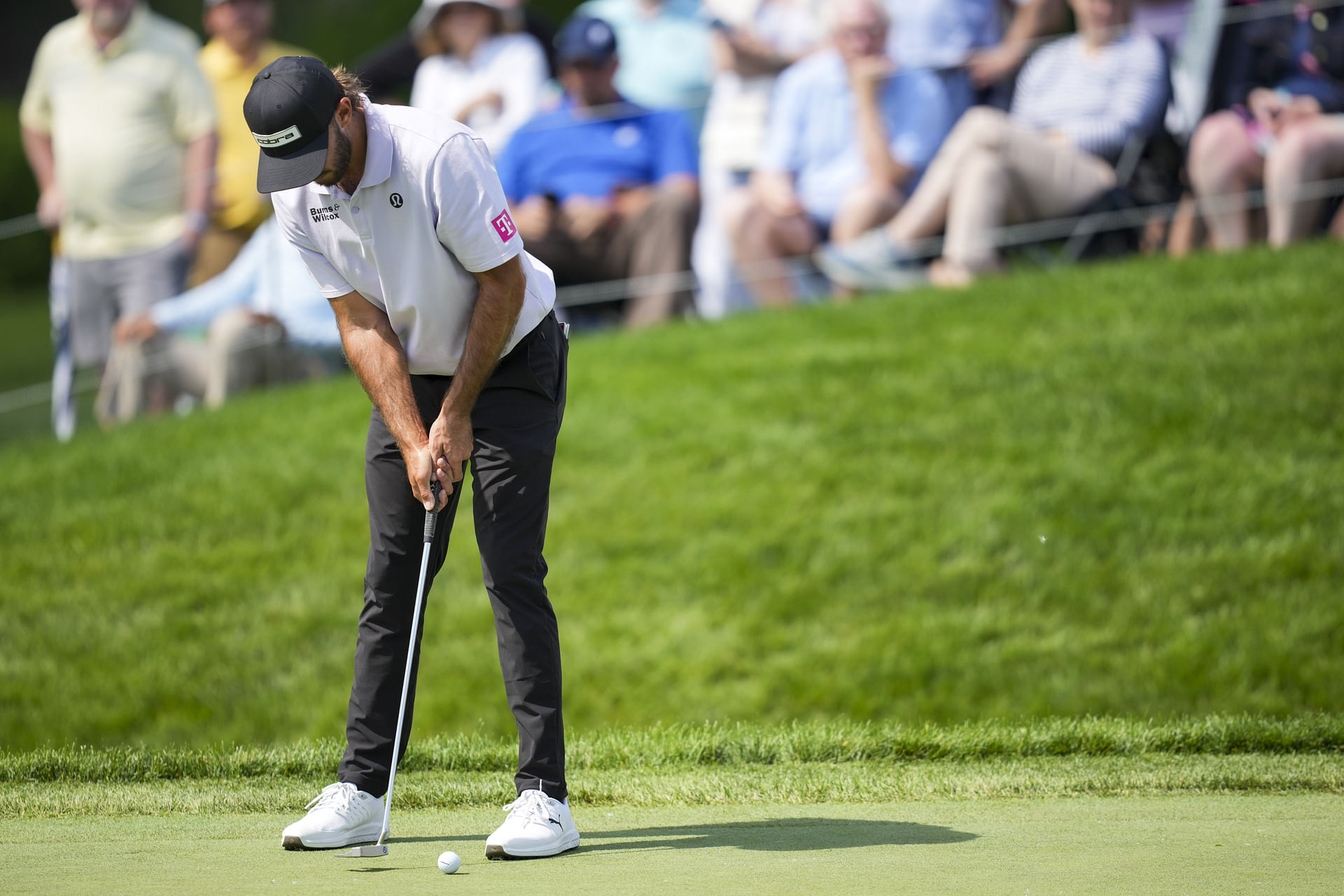 Max Homa at the 2025 Memorial Tournament presented by Workday - First Round - Image Source: Imagn