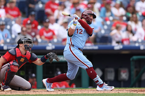 Kyle Schwarber stays dangerous at the plate - Source: Imagn