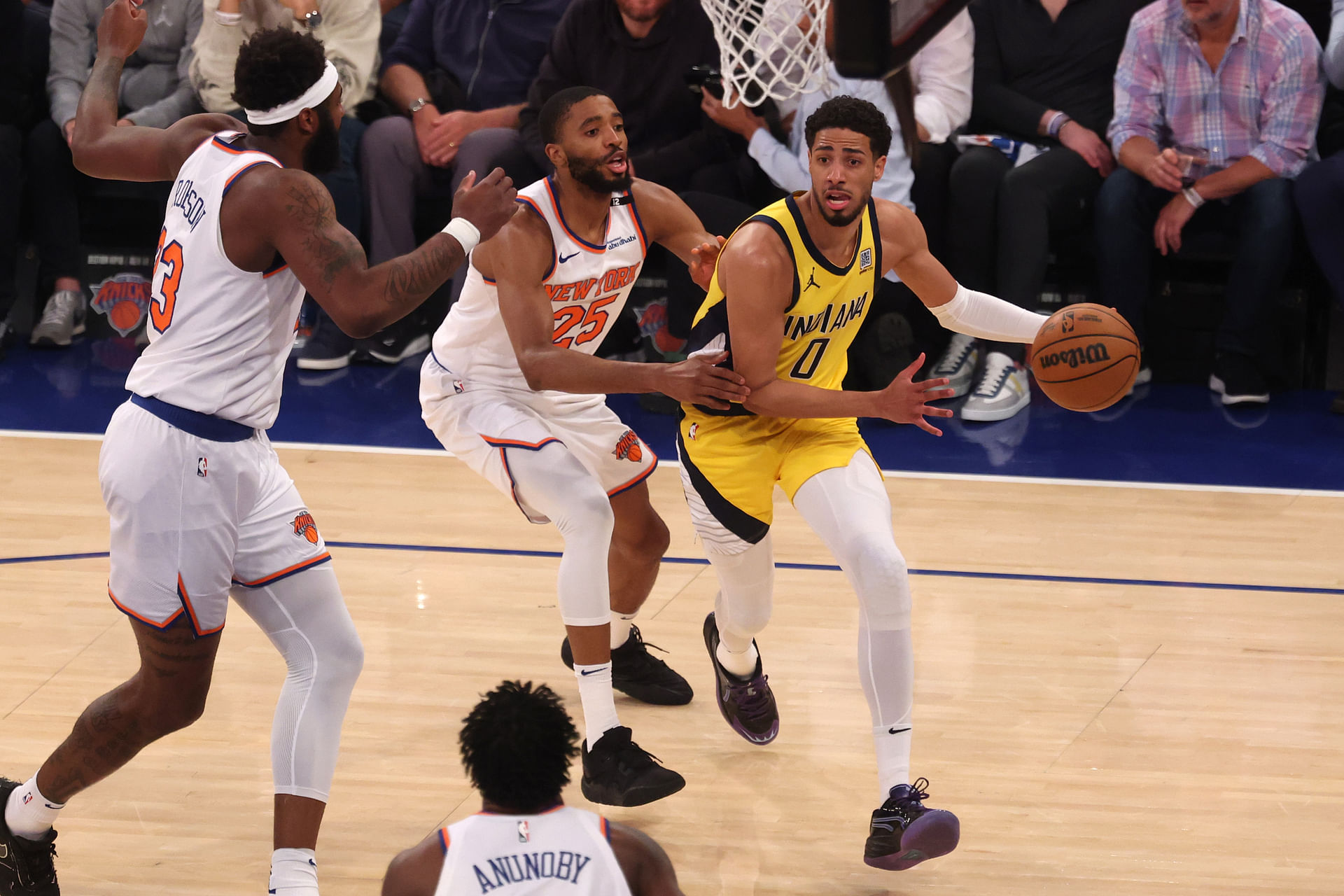 NBA: Playoffs-Indiana Pacers at New York Knicks - Source: Imagn