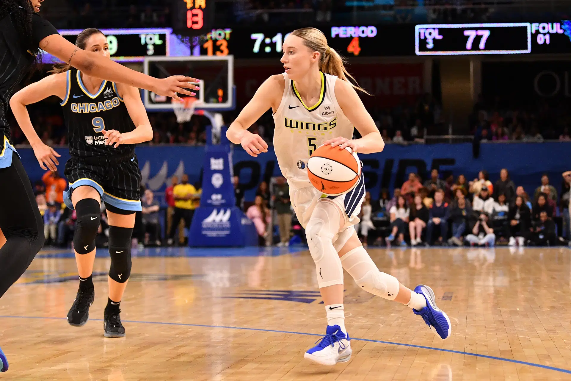 Fans let Paige Bueckers have it over what they deemed to be a &quot;passive&quot; effort against the Sky. -- Photo by GETTY