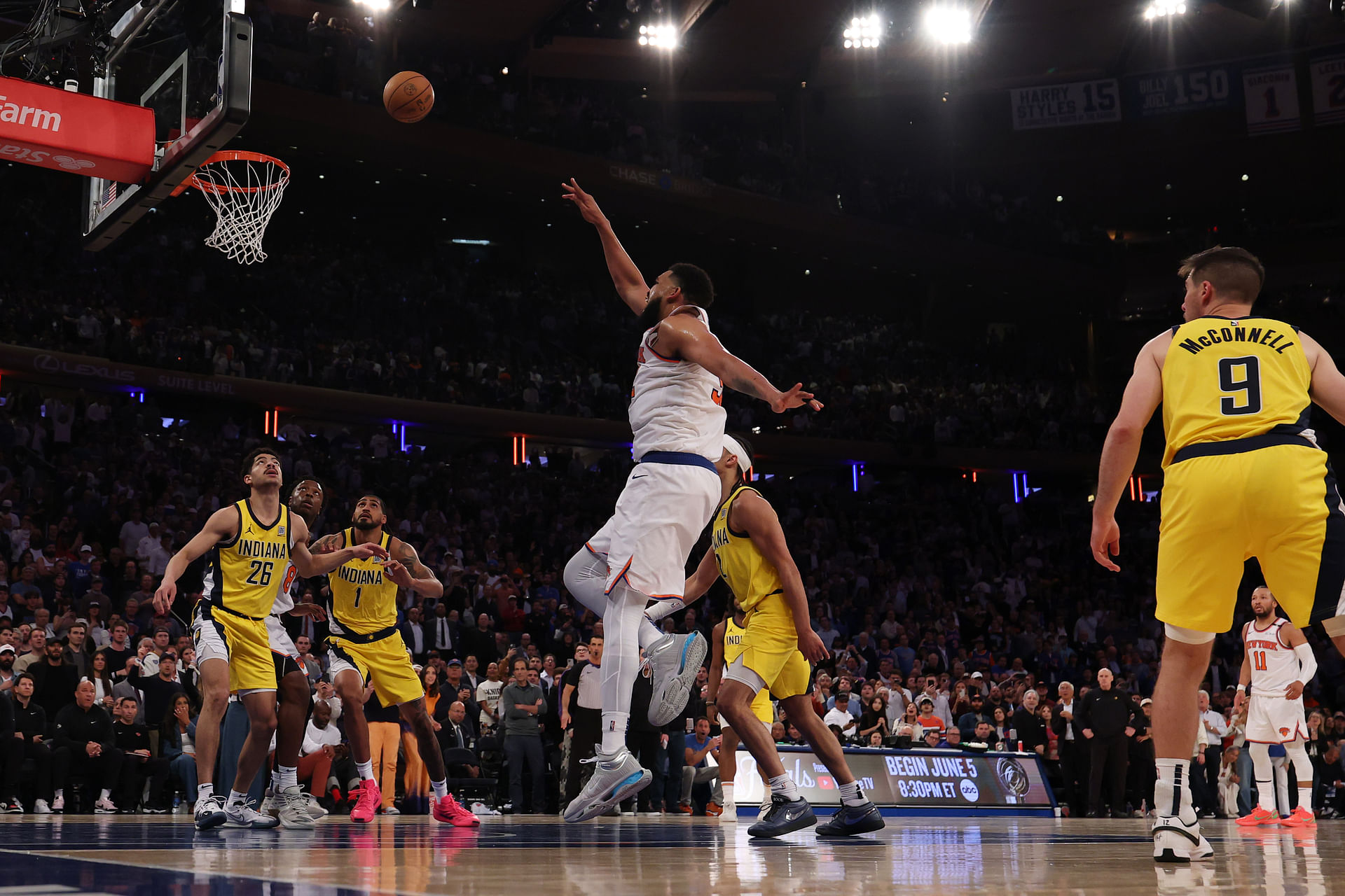 NBA: Playoffs-Indiana Pacers at New York Knicks - Source: Imagn