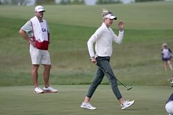 How did Nelly Korda perform in Round 2 of the 2025 U.S. Women's Open?