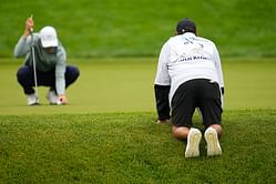 “I got really lucky on the lie” - Jordan Spieth gets candid about his shoeless par save at Memorial round two