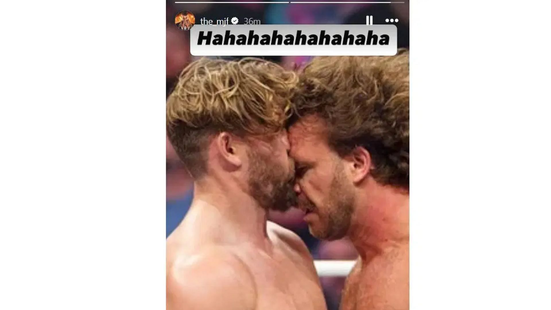 MJF took aim at two of his recent rivals [Source: MJF&#039;s Instagram story]