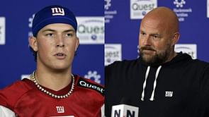"Smart man" - Giants QB Jaxson Dart backed Brian Daboll's confidence during private call on draft night