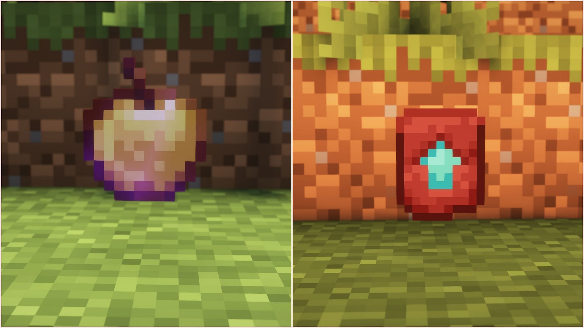 Some rare items direclty help players survive more easily (Image via Sportskeeda Gaming || Mojang Studios)