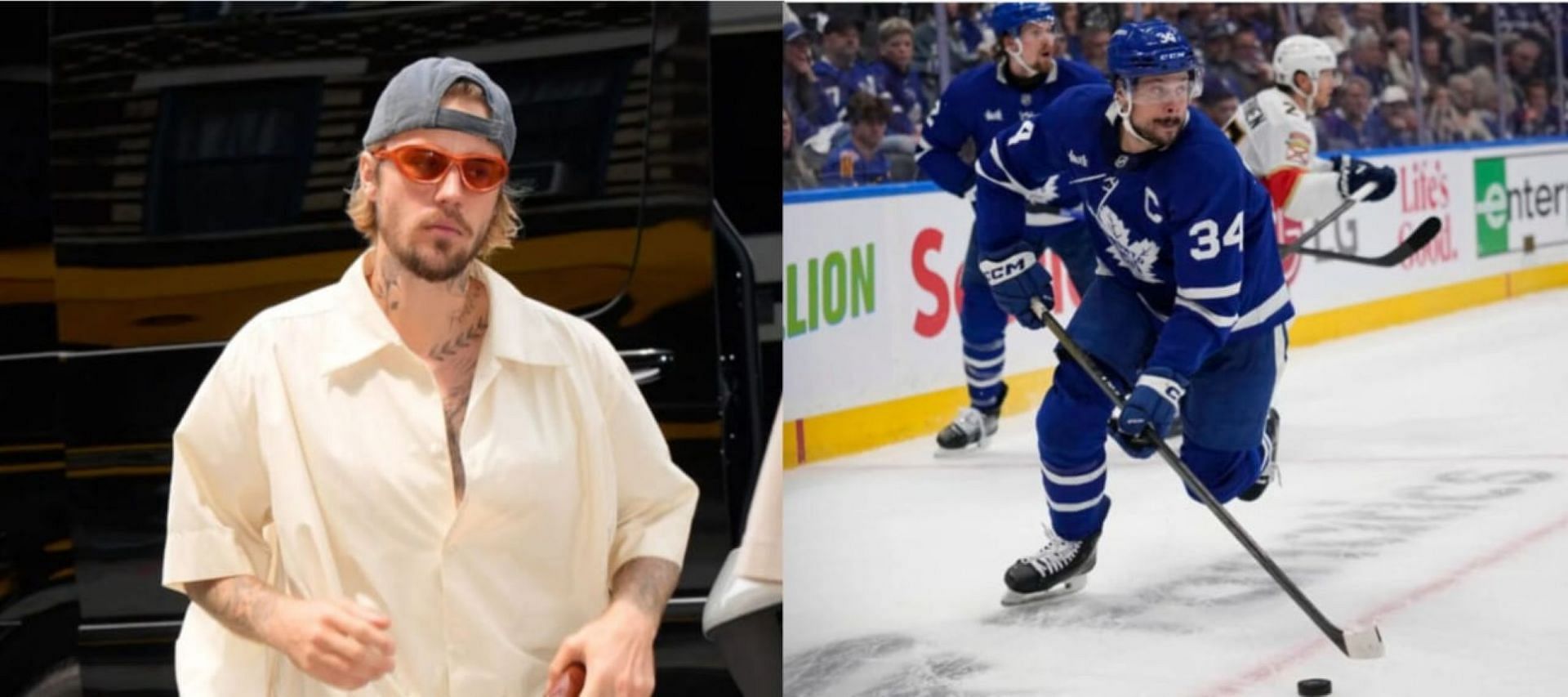 Justin Bieber sends a message for Leafs