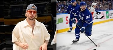 Diehard Leafs fan Justin Bieber sends a message for Auston Matthews after thrilling Game 6 win