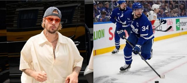 Justin Bieber sends a message for Leafs