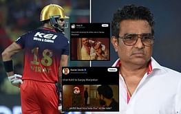 "Pichli baar kya bola tha? Strike rate?" - Fans troll Sanjay Manjrekar after Virat Kohli's explosive knock in RCB vs CSK IPL 2025 clash